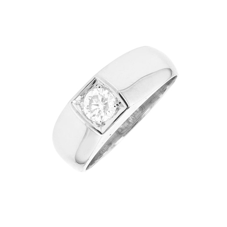 Acheter Bague diamant 0.47 carat or blanc 9.38g Comme neuf - 2200,00 € Bague diamant 0.47 carat or blanc 9.38g Comme neuf - reconditionné disponible sur Gemme Les Bijoux
